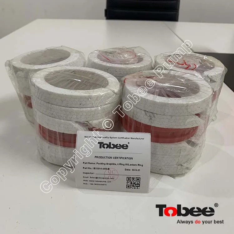 6 Ring Packing with Lantern Ring 25014-04M-B Shaft Packing 6 Ring with Lantern Ring