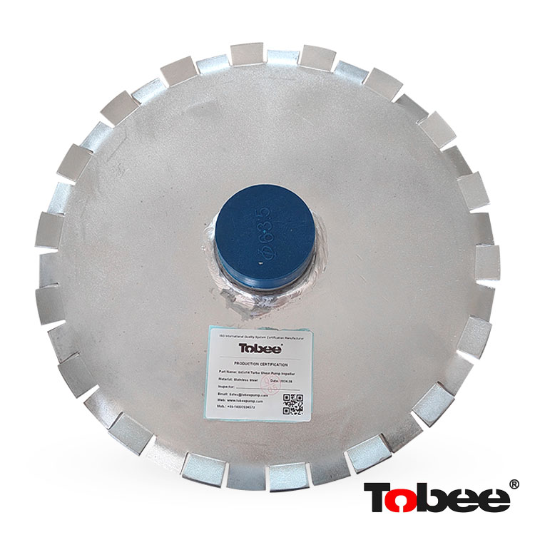 6x5x14 TurboShear Pump Impeller 6x5x14 TurboShear Pump Impeller